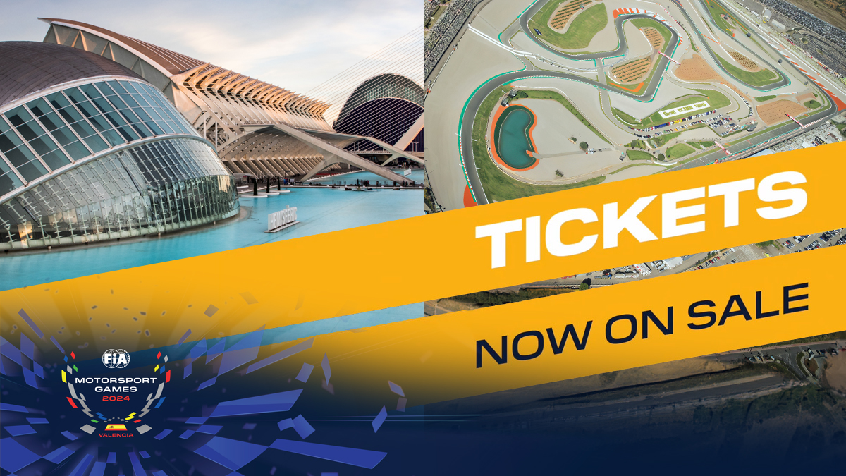  Tickets on sale for 2024 FIA Motorsport Games 