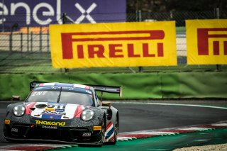#911 THA Dinamic Motorsport SRL Porsche 911 GT3 R Vutthikorn Inthraphuvasak Bronze Kantadhee Kusiri Silver, Qualifying
 | SRO / Patrick Hecq Photography