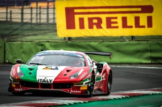 #21 ITA  AF Corse Ferrari 488 GT3 Gianluca Roda Bronze Giorgio Roda Silver, Qualifying
 | SRO / Patrick Hecq Photography
