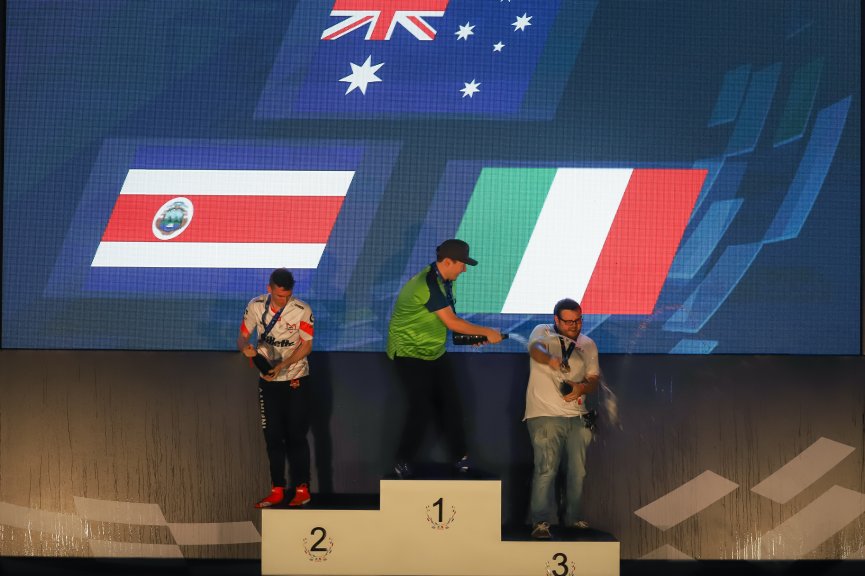 Podium Ceremony Digital Cup
