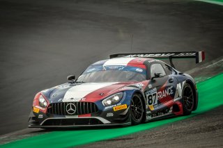 #87 FRA AKKA-ASP  Mercedes - AMG GT3 Jean-Luc Beaubelique Bronze Jim Pla Silver, Free Practice 1
 | SRO / Patrick Hecq Photography