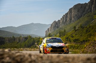 #12 - France - Mathieu Arzeno - Romain Roche - Skoda Fabia Rally2 EVO, Rally 2
 | SRO / Nico Deumille