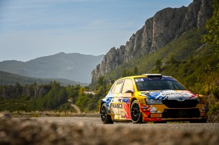 #12 - France - Mathieu Arzeno - Romain Roche - Skoda Fabia Rally2 EVO, Rally 2
 | SRO / Nico Deumille