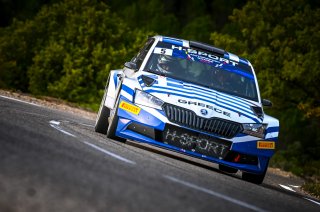 #5 - Greece - Nikolaos Pavlidis - Dimitrios Amoxopoulos - Skoda Fabia R5, Rally 2
 | SRO / Nico Deumille