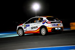 #28 - Spain - Oscar Palomo - Rodrigo Sanjuan - Peugeot 208 Rally4, Rally 4
 | SRO / Nico Deumille