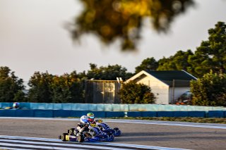 #125 - Uzbekistan - Amir Khamraev - KR - IAME - MG, #128 - Poland - Borys Lyzen - KR - IAME - MG, Karting Sprint Junior
 | SRO / Patrick Hecq Photography