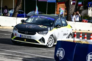 #14 - SOUTH AFRICA - PAIGE DE JAGER - WARREN JUSTIN BARKHUIZEN - Opel Corsa e Rally, Auto Slalom
 | SRO/ JULES BEAUMONT