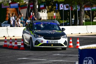 #3 - POLAND - SARA KALUZINSKA - DANIEL DYMURSKI - Opel Corsa e Rally, Auto Slalom
 | SRO/ JULES BEAUMONT