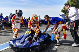 #13 - Spain - ALVARO BAJO - ROBLES ALBA CANO RAMIREZ- JOSE MANUEL PEREZ AICART - IVAN VELASCO - IPK - TILLOTSON - MAXXIS, Karting Endurance
 | SRO/ JULES BEAUMONT