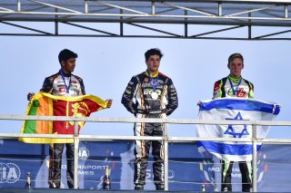 #209 - Belgium - Elie GOLDSTEIN - KR - IAME - MG, Karting Sprint Senior, Podium
 | SRO/ JULES BEAUMONT