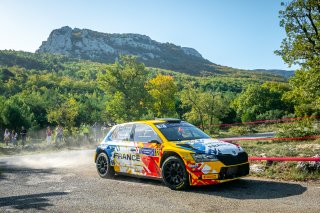 #12 - France - Mathieu Arzeno - Romain Roche - Skoda Fabia Rally2 EVO, Rally 2
 | SRO / Nico Deumille