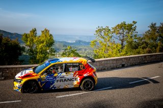 #12 - France - Mathieu Arzeno - Romain Roche - Skoda Fabia Rally2 EVO, Rally 2
 | SRO / Nico Deumille