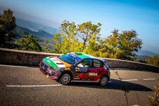 #27 - India - Sanjay Takale - Mike Young  - Peugeot 208 Rally4, Rally 4
 | SRO / Nico Deumille