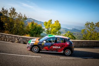 #27 - India - Sanjay Takale - Mike Young  - Peugeot 208 Rally4, Rally 4
 | SRO / Nico Deumille