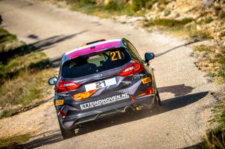 #21 - Netherlands - Martin van Hoek - Nard Ippen - Ford Fiesta Rally4, Rally 4
 | SRO / Nico Deumille