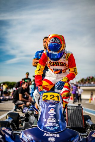 #221 - Spain - NACHO TUON - KR - IAME - MG, Karting Sprint Senior
 | SRO / TWENTY-ONE CREATION - Jules Benichou