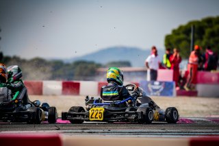 #225 - Barbados - Calem Maloney - KR - IAME - MG, Karting Sprint Senior
 | SRO / TWENTY-ONE CREATION - Jules Benichou