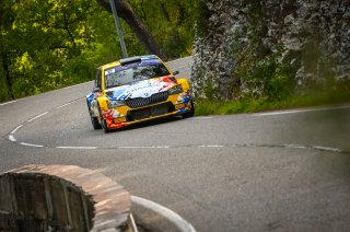 #12 - France - Mathieu Arzeno - Romain Roche - Skoda Fabia Rally2 EVO, Rally 2
 | SRO / Nico Deumille