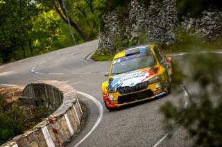 #12 - France - Mathieu Arzeno - Romain Roche - Skoda Fabia Rally2 EVO, Rally 2
 | SRO / Nico Deumille