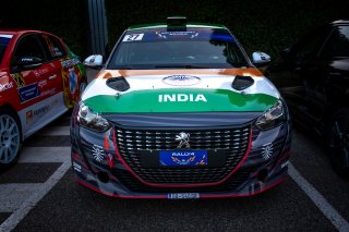 #27 - India - Sanjay Takale - Mike Young  - Peugeot 208 Rally4, Free Practice, Rally 4
 | SRO / TWENTY-ONE CREATION - Jules Benichou