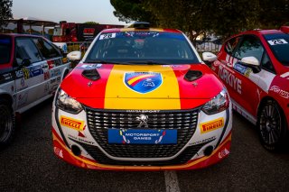 #28 - Spain - Oscar Palomo - Rodrigo Sanjuan - Peugeot 208 Rally4, Free Practice, Rally 4
 | SRO / TWENTY-ONE CREATION - Jules Benichou