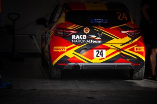 #24 - Belgium - Tom Rensonnet - Loc Dumont - Renault Clio Rally4, Free Practice, Rally 4
 | SRO / TWENTY-ONE CREATION - Jules Benichou