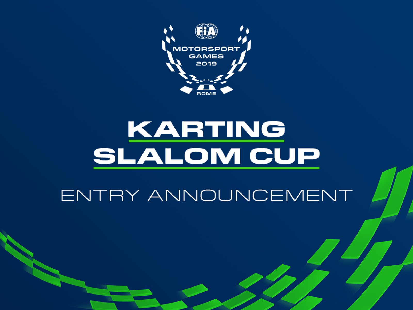Il Karting Slalom Cup attrae un forte schieramento iniziale per i FIA Motorsport Games