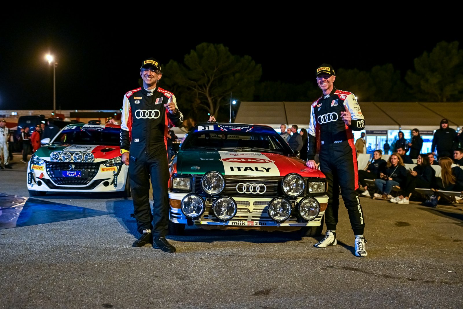 #31 - Italy - Zippo - Nicola Arena -  Audi quattro, Historic Rally
