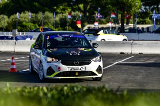 #1 - GERMANY - CLAIRE SCHONBORN - MARCEL HELLBERG - Opel Corsa e Rally, Auto Slalom
 | SRO/ JULES BEAUMONT