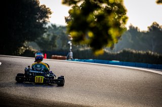 #107 - Australia - Peter Andrew Bouzinelos - KR - IAME - MG, Karting Sprint Junior
 | SRO / TWENTY-ONE CREATION - Jules Benichou