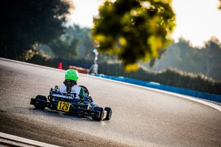 #129 - South Africa - Dhivyen Naidoo - KR - IAME - MG, Karting Sprint Junior
 | SRO / TWENTY-ONE CREATION - Jules Benichou