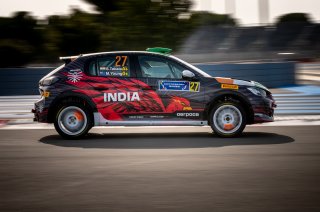 #27 - India - Sanjay Takale - Mike Young  - Peugeot 208 Rally4, Free Practice, Rally 4
 | SRO / TWENTY-ONE CREATION - Jules Benichou