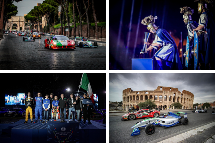 FIA Motorsport Games launches in Rome with spectacular parade and opening ceremony 