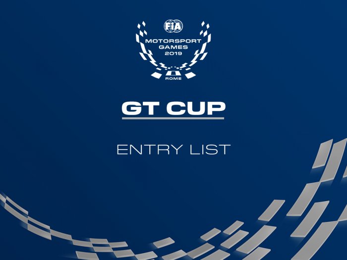 GT Cup entry list confirmed as 22 National Sporting Federations reveal full line-ups 