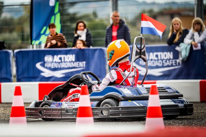 Karting Slalom: Introducing new countries to the sport at FIA Motorsport Games
